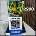 Zapper QR code for purchasing the Bird & Environmental Club Field Guide for R200 at Mount Edgecombe Country Club Estates.